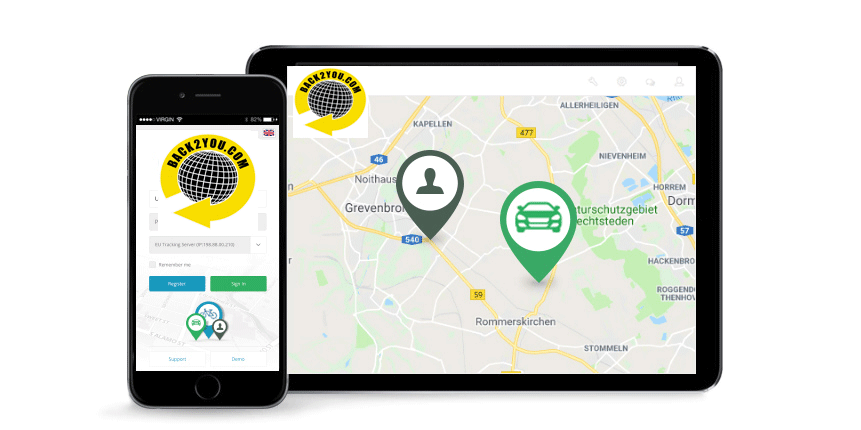 Gps auto tracking outlet devices