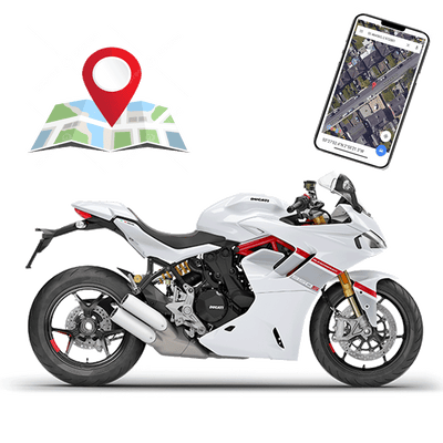 Compact Motorcycle Tracking Device - Subscription Free