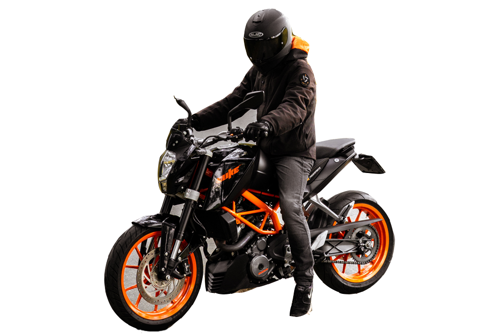 Tracker online for motorbike