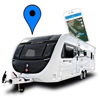 Subscription Free Self Contained Caravan Tracker Up To 6 Month Battery Life