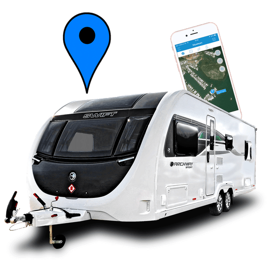 Subscription Free Self Contained Caravan Tracker Up To 6 Month Battery Life
