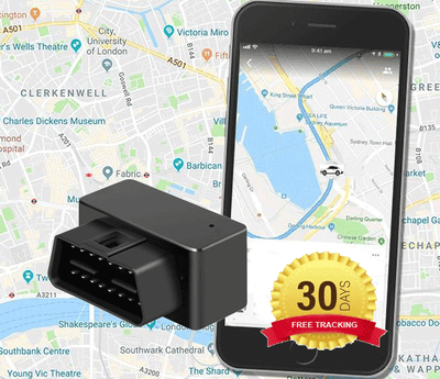 OBD Plug&Play Advanced Real Time Car Tracker 30 Days FREE Tracking